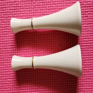 Lenox Baronet 24K trim Salt & Pepper Shaker Set EUC ❤️